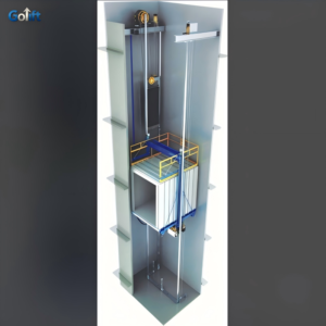 mr/mrl golift quality large space room freight lifts customized cargo goods elevators