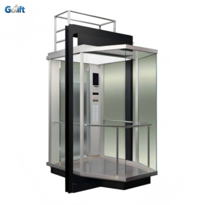 sgs approved hot sell sightseeing elevator for shopping malls