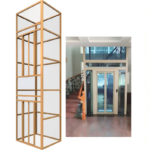 luxury quiet operation home elevator for senior daily mobility