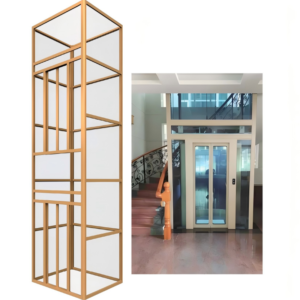 luxury quiet operation home elevator for senior daily mobility