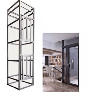 luxury quiet operation home elevator for senior daily mobility